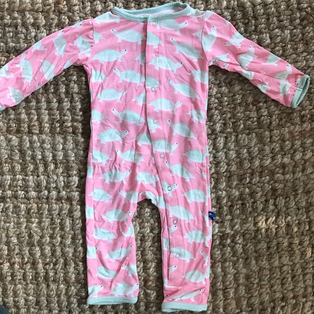 Kicker Pants Turtle Onesie